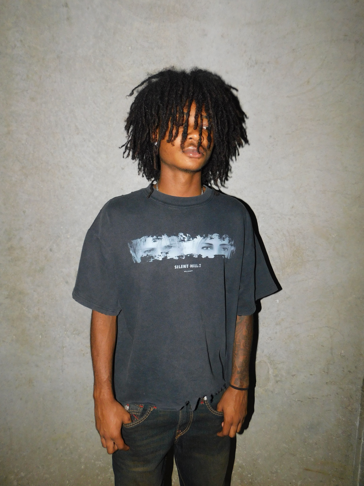 "Dombrowski" Distressed Tee